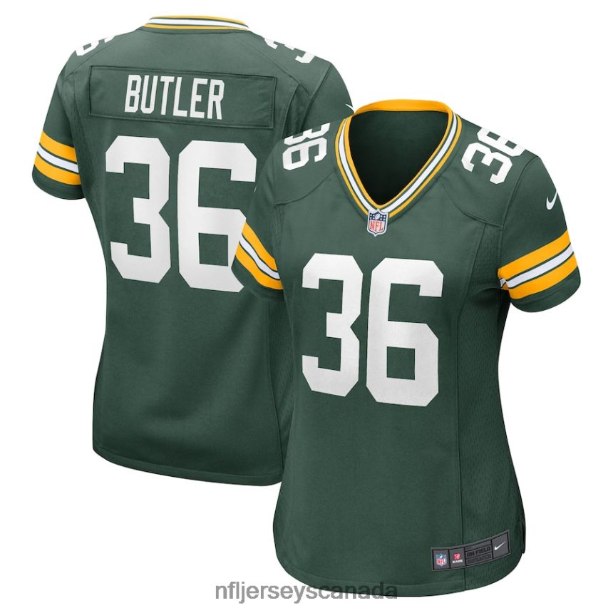 Women Green Bay Packers LeRoy Butler Nike Green Retired Player Game Jersey Clothing NFL TBXFR63959