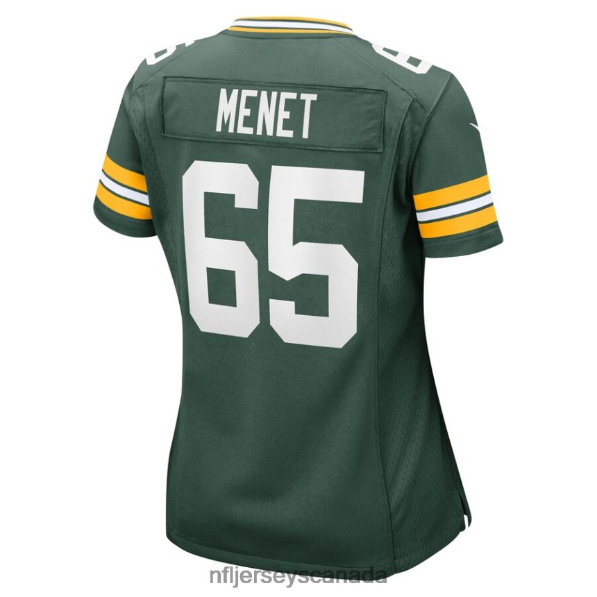 Women Green Bay Packers Michal Menet Nike Green Home Game Player Jersey Clothing NFL TBXFR65426