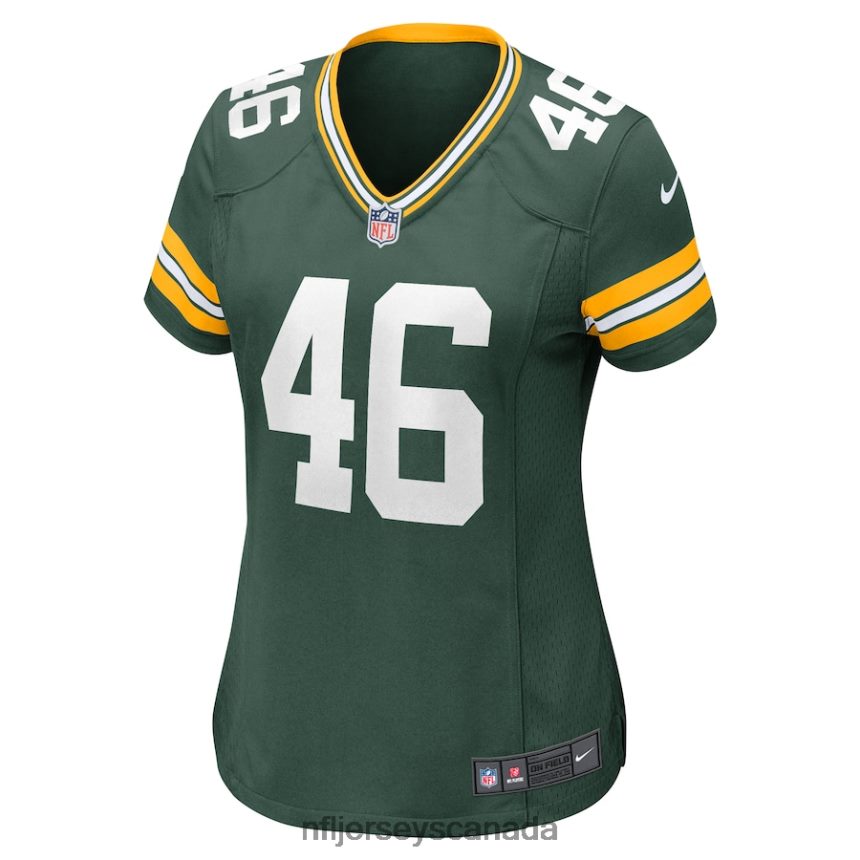 Women Green Bay Packers Nick Guggemos Nike Green Home Game Player Jersey Clothing NFL TBXFR65407