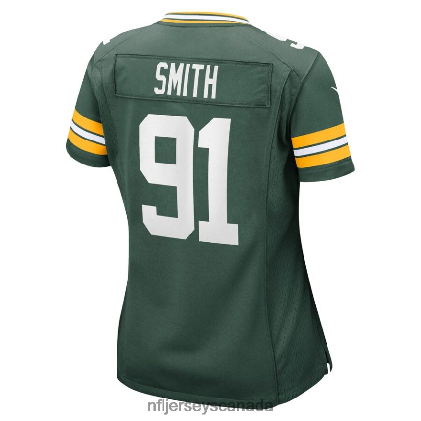 Women Green Bay Packers Preston Smith Nike Green Game Jersey Clothing NFL TBXFR65315