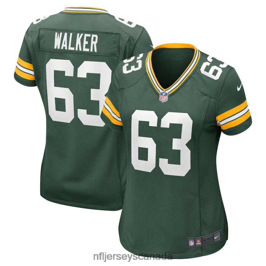 Women Green Bay Packers Rasheed Walker Nike Green Player Game Jersey Clothing NFL TBXFR65144