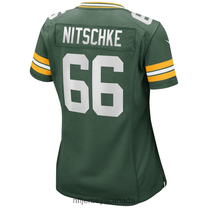 Women Green Bay Packers Ray Nitschke Nike Green Game Retired Player Jersey Clothing NFL TBXFR63562
