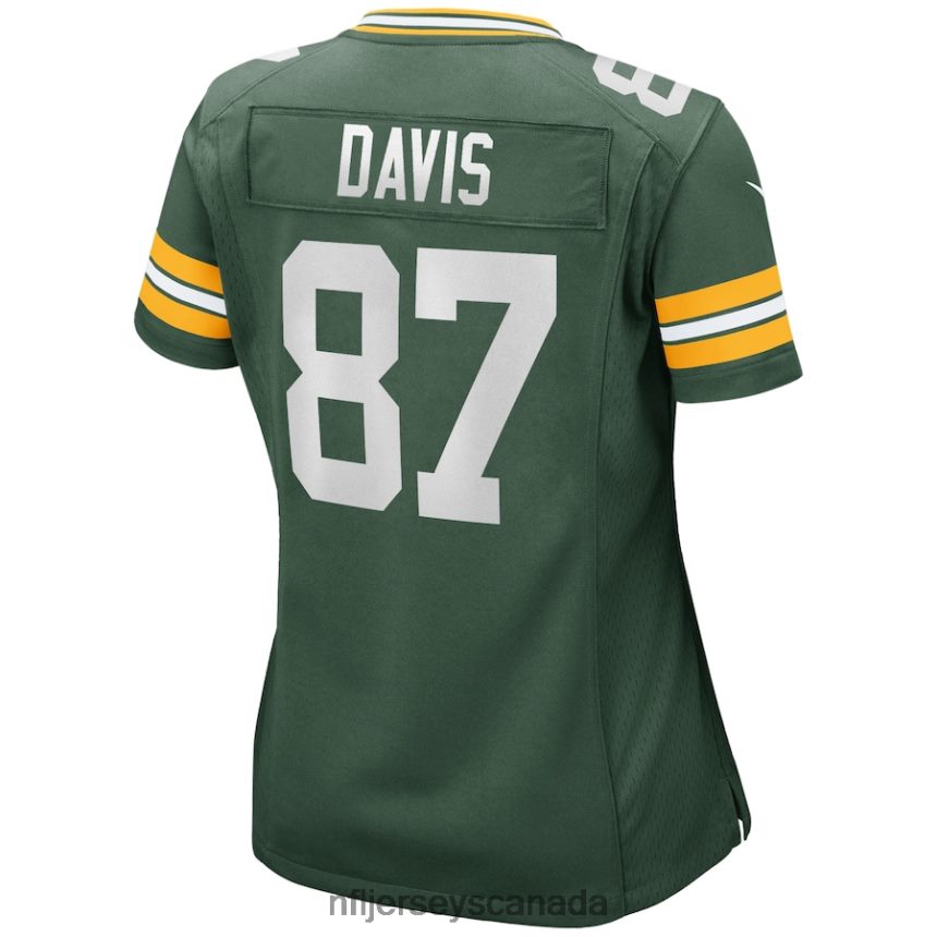 Women Green Bay Packers Willie Davis Nike Green Game Retired Player Jersey Clothing NFL TBXFR64064