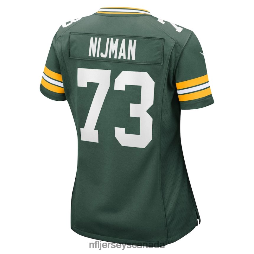Women Green Bay Packers Yosh Nijman Nike Green Game Jersey Clothing NFL TBXFR65320