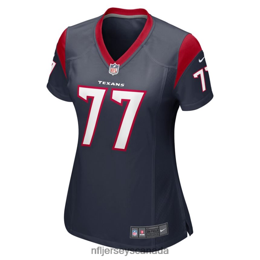 Women Houston Texans Cedric Ogbuehi Nike Navy Game Jersey Clothing NFL TBXFR66909