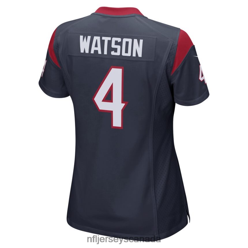 Women Houston Texans Deshaun Watson Nike Navy Game Player Jersey Clothing NFL TBXFR64224