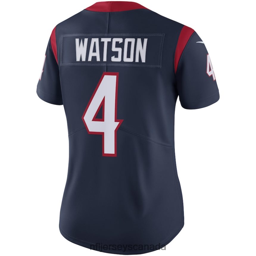 Women Houston Texans Deshaun Watson Nike Navy Vapor Untouchable Limited Jersey Clothing NFL TBXFR64889