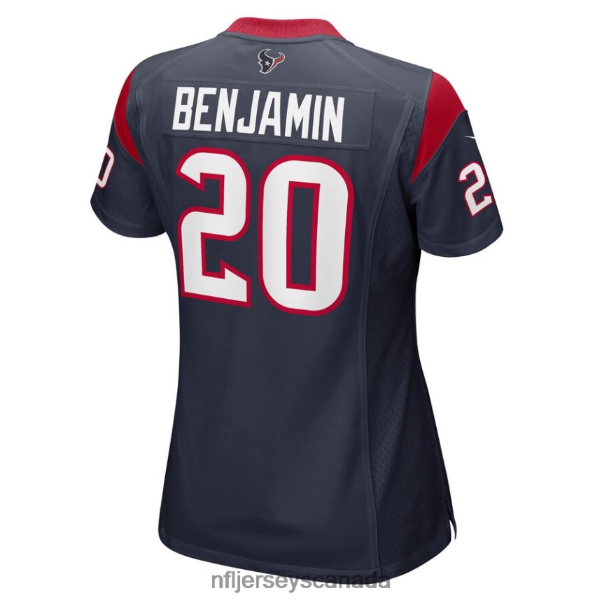 Women Houston Texans Eno Benjamin Nike Navy Game Player Jersey Clothing NFL TBXFR66221
