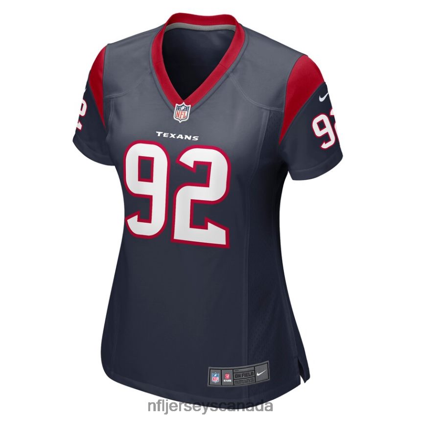 Women Houston Texans Rasheem Green Nike Navy Game Player Jersey Clothing NFL TBXFR65774