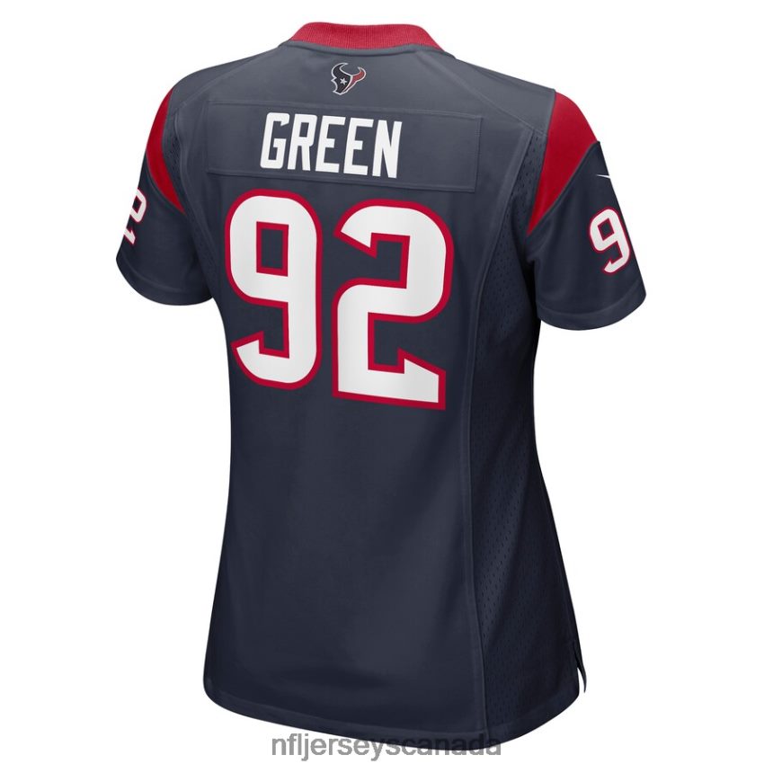 Women Houston Texans Rasheem Green Nike Navy Game Player Jersey Clothing NFL TBXFR65774