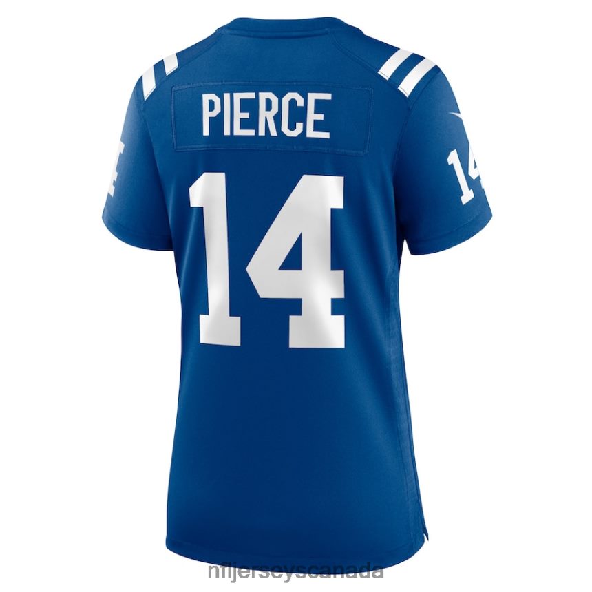Women Indianapolis Colts Alec Pierce Nike Royal Player Game Jersey Clothing NFL TBXFR64251