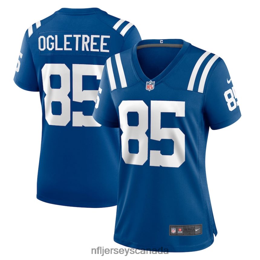 Women Indianapolis Colts Andrew Ogletree Nike Royal Player Game Jersey Clothing NFL TBXFR67027