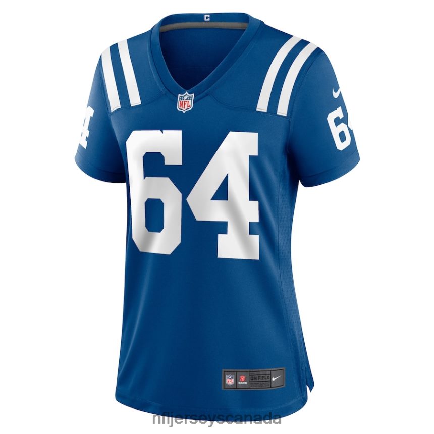 Women Indianapolis Colts Arlington Hambright Nike Royal Game Player Jersey Clothing NFL TBXFR67043