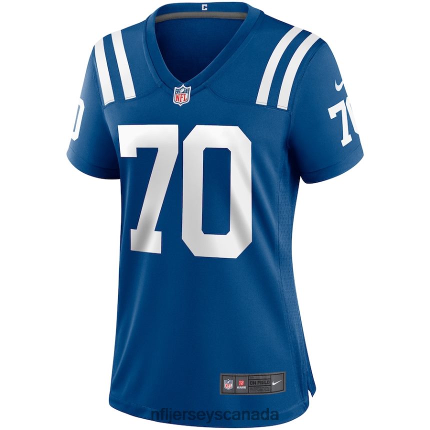 Women Indianapolis Colts Art Donovan Nike Royal Game Retired Player Jersey Clothing NFL TBXFR65096