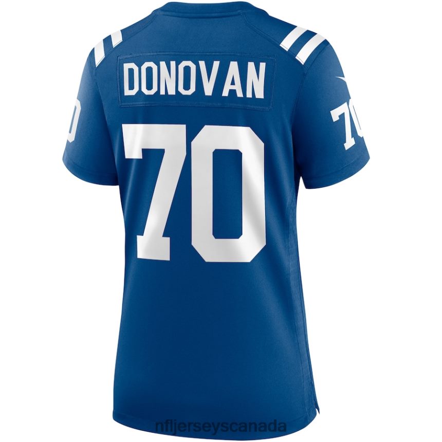 Women Indianapolis Colts Art Donovan Nike Royal Game Retired Player Jersey Clothing NFL TBXFR65096