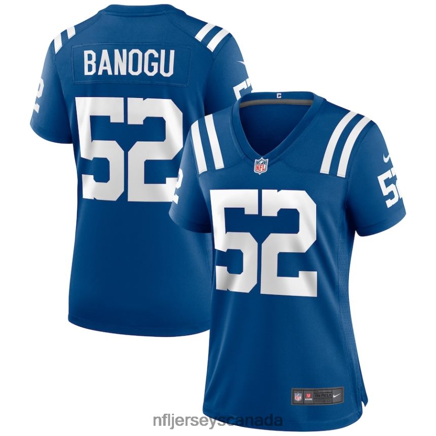 Women Indianapolis Colts Ben Banogu Nike Royal Game Jersey Clothing NFL TBXFR65047