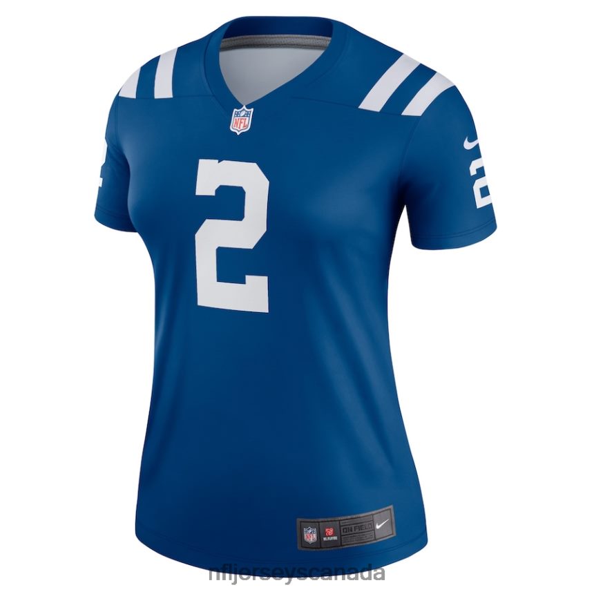Women Indianapolis Colts Carson Wentz Nike Royal Legend Jersey Clothing NFL TBXFR62606