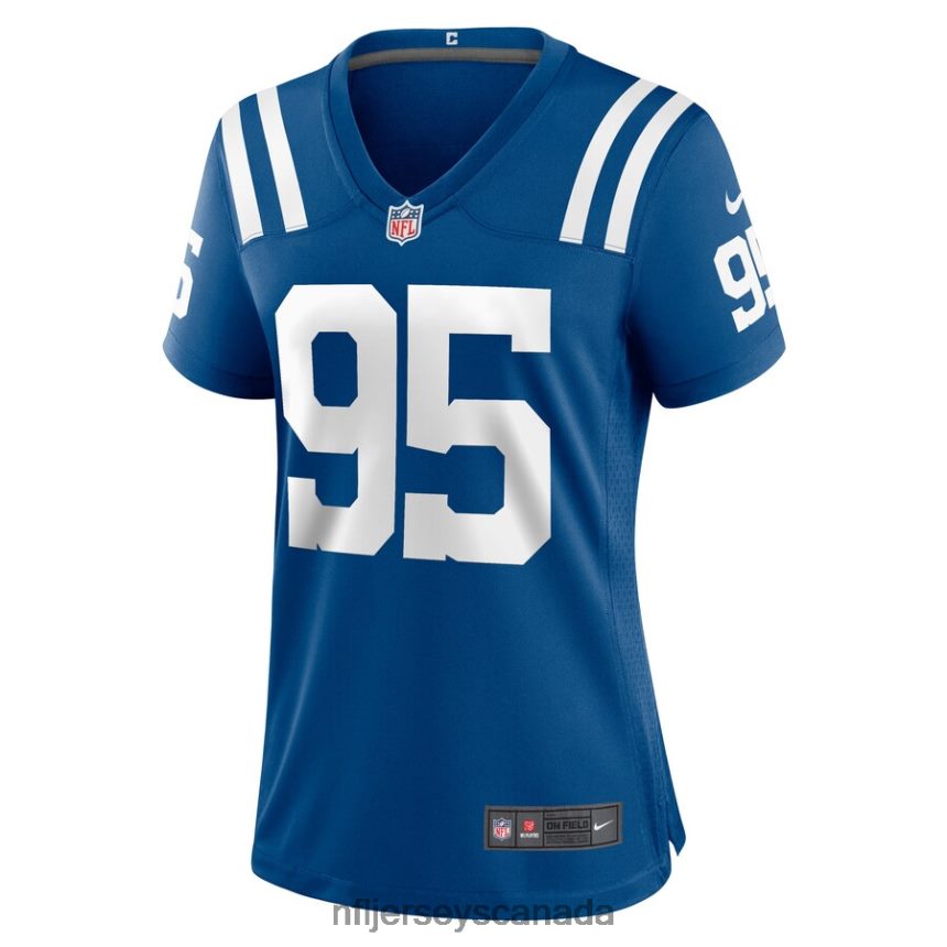 Women Indianapolis Colts Chris Williams Nike Royal Game Player Jersey Clothing NFL TBXFR64811