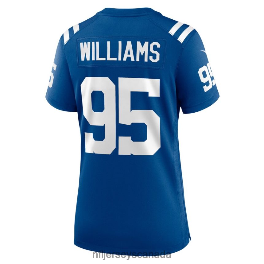 Women Indianapolis Colts Chris Williams Nike Royal Game Player Jersey Clothing NFL TBXFR64811