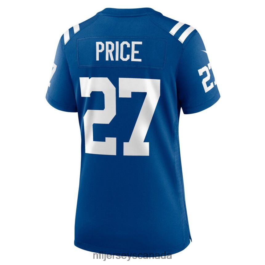 Women Indianapolis Colts D\Vonte Price Nike Royal Game Player Jersey Clothing NFL TBXFR67039