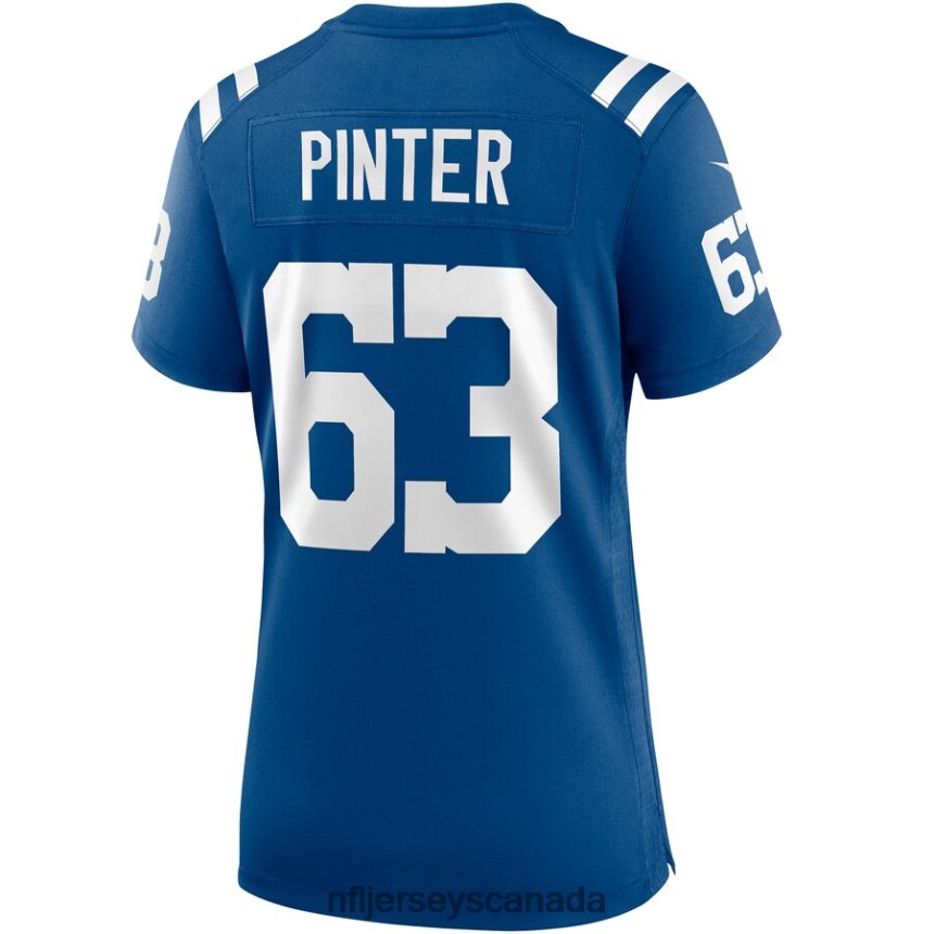 Women Indianapolis Colts Danny Pinter Nike Royal Game Jersey Clothing NFL TBXFR63990
