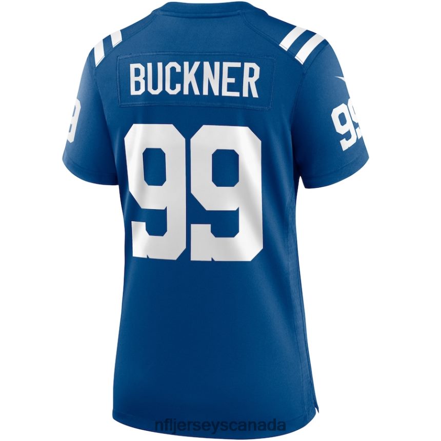 Women Indianapolis Colts DeForest Buckner Nike Royal Game Player Jersey Clothing NFL TBXFR63983