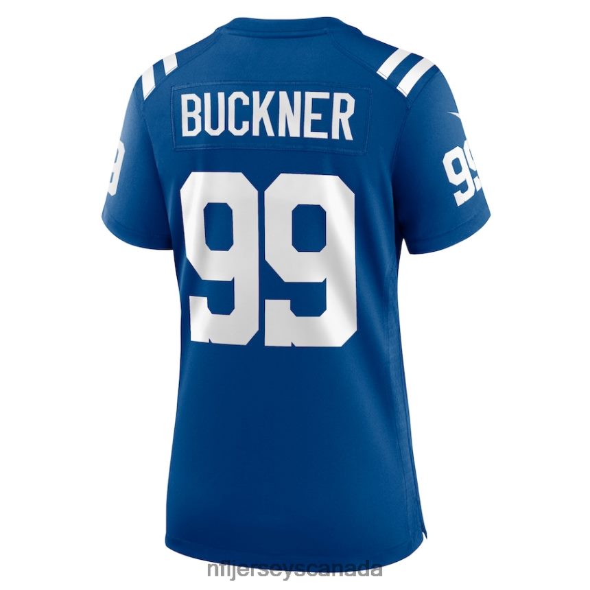 Women Indianapolis Colts DeForest Buckner Nike Royal Nike Game Jersey Clothing NFL TBXFR65007