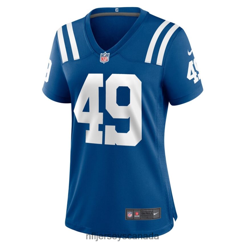 Women Indianapolis Colts Forrest Rhyne Nike Royal Game Player Jersey Clothing NFL TBXFR66638