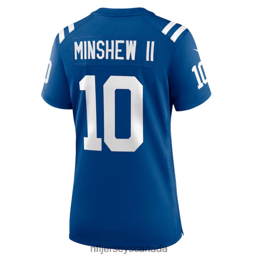 Women Indianapolis Colts Gardner Minshew II Nike Royal Game Jersey Clothing NFL TBXFR6975