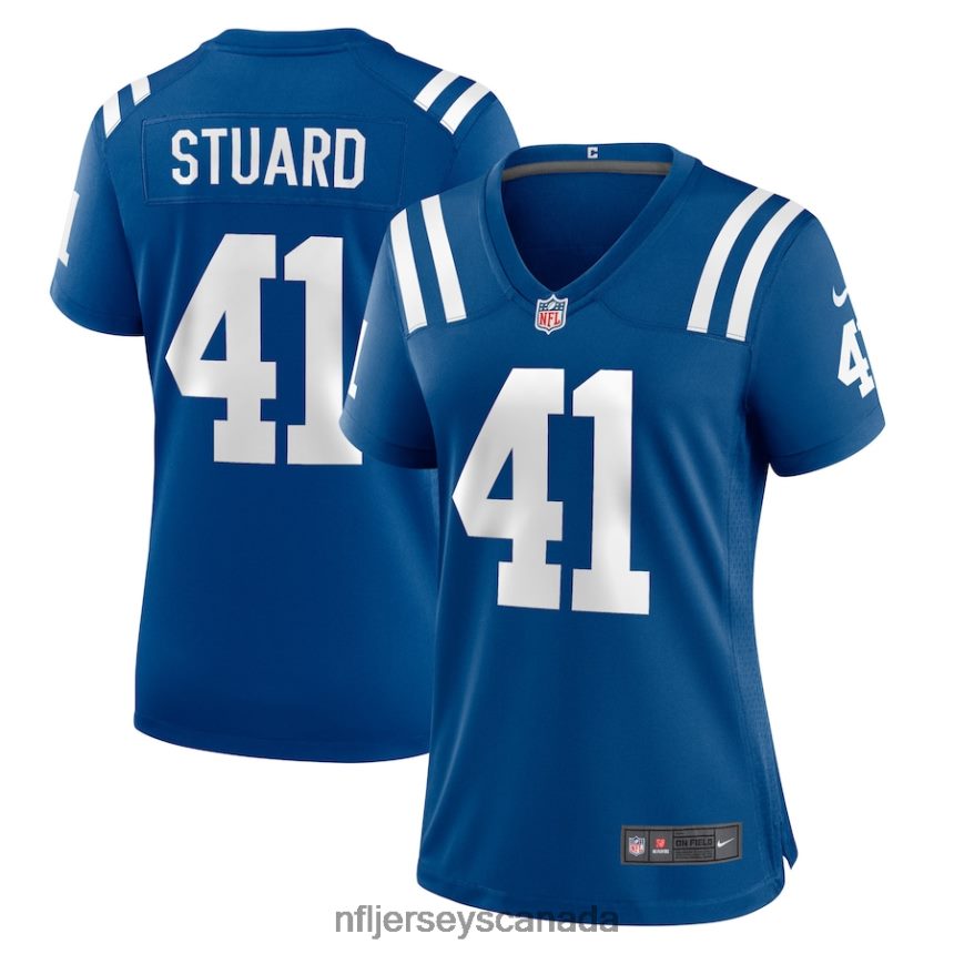 Women Indianapolis Colts Grant Stuard Nike Royal Game Player Jersey Clothing NFL TBXFR65716