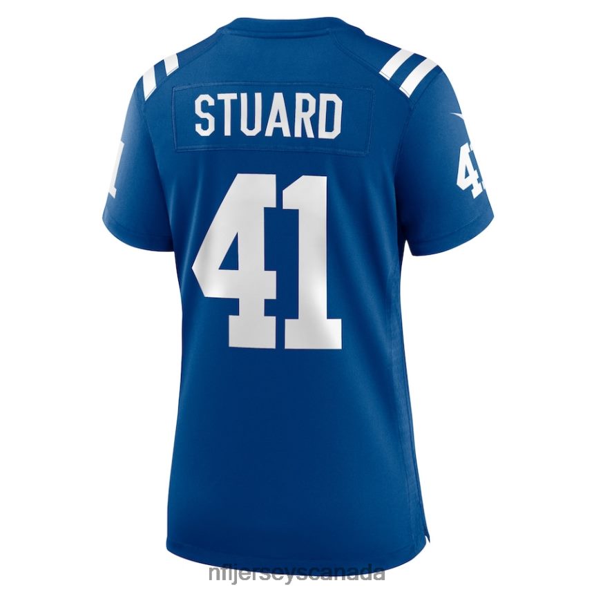 Women Indianapolis Colts Grant Stuard Nike Royal Game Player Jersey Clothing NFL TBXFR65716