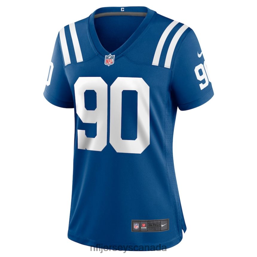 Women Indianapolis Colts Grover Stewart Nike Royal Game Jersey Clothing NFL TBXFR63981