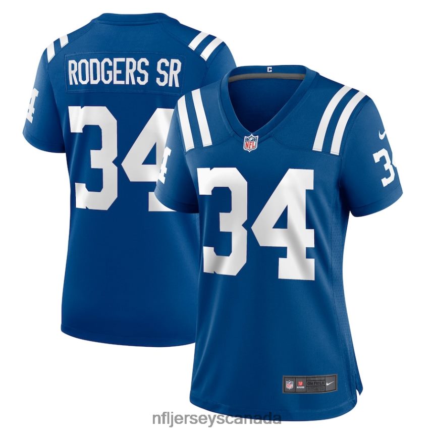 Women Indianapolis Colts Isaiah Rodgers Nike Royal Home Player Game Jersey Clothing NFL TBXFR64283