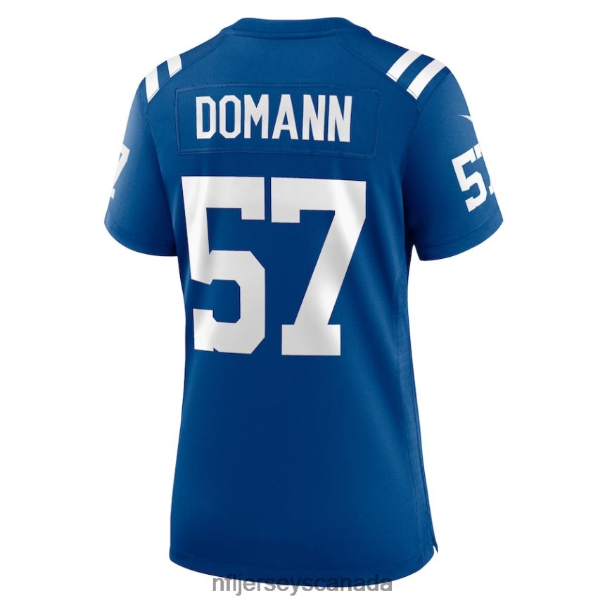 Women Indianapolis Colts JoJo Domann Nike Royal Game Player Jersey Clothing NFL TBXFR65645