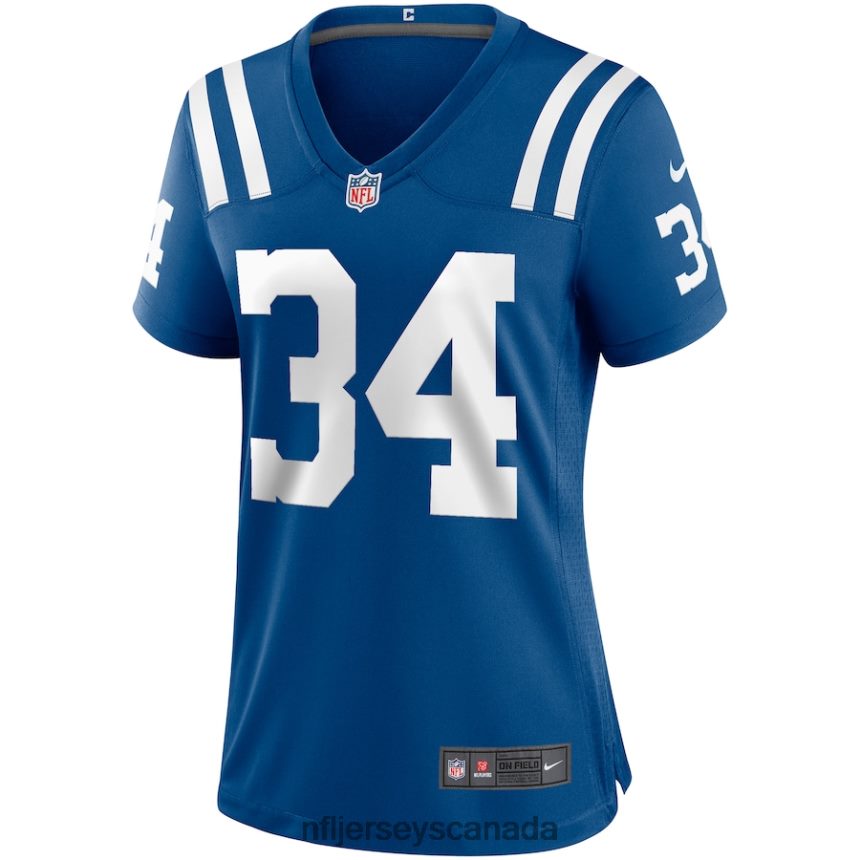 Women Indianapolis Colts Joe Perry Nike Royal Game Retired Player Jersey Clothing NFL TBXFR65095