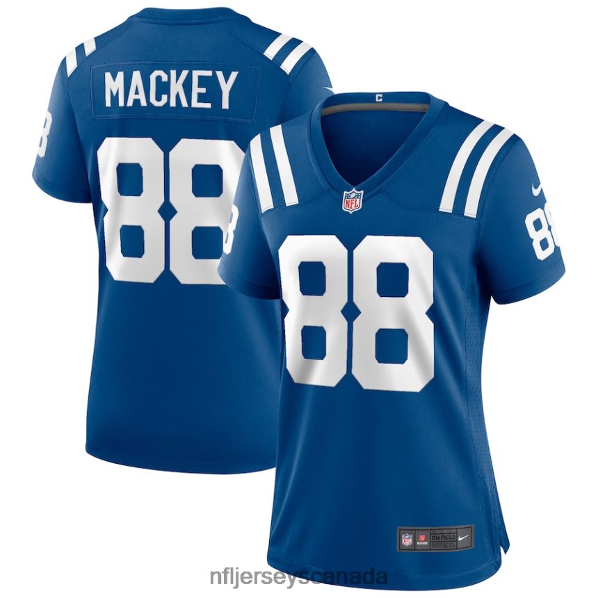 Women Indianapolis Colts John Mackey Nike Royal Game Retired Player Jersey Clothing NFL TBXFR65055