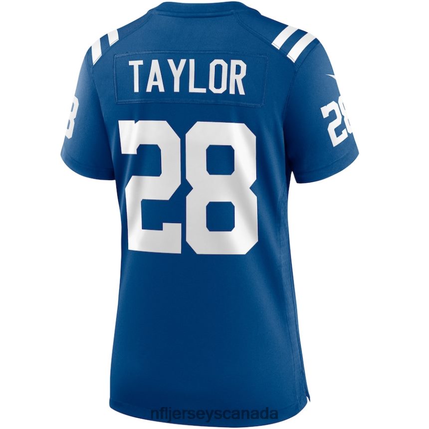 Women Indianapolis Colts Jonathan Taylor Nike Royal Game Jersey Clothing NFL TBXFR63982