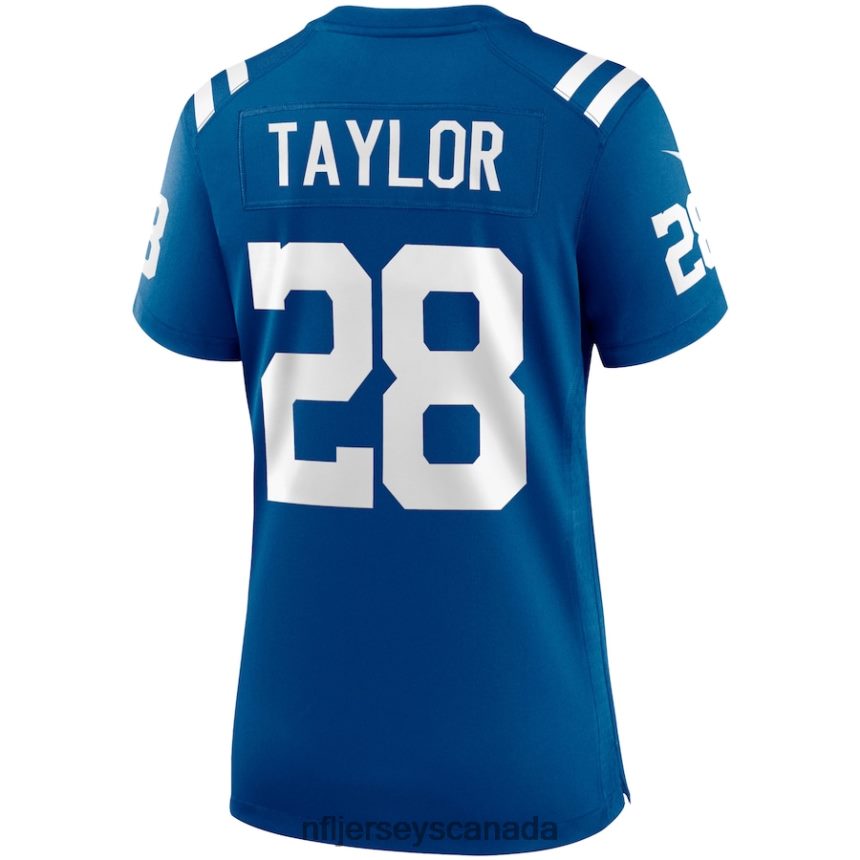 Women Indianapolis Colts Jonathan Taylor Nike Royal Player Game Jersey Clothing NFL TBXFR62189