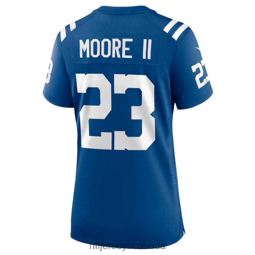 Women Indianapolis Colts Kenny Moore II Nike Royal Game Jersey Clothing NFL TBXFR64731