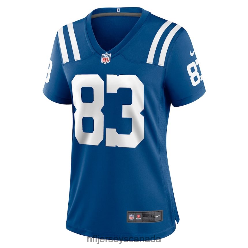 Women Indianapolis Colts Kylen Granson Nike Royal Game Jersey Clothing NFL TBXFR65026