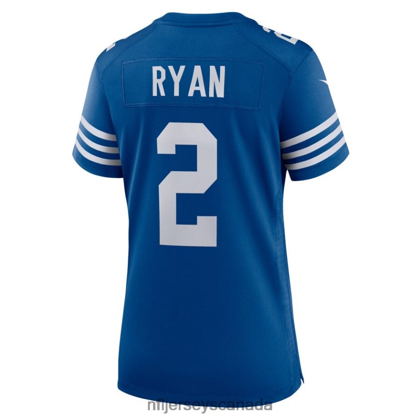 Women Indianapolis Colts Matt Ryan Nike Royal Alternate Game Jersey Clothing NFL TBXFR66303