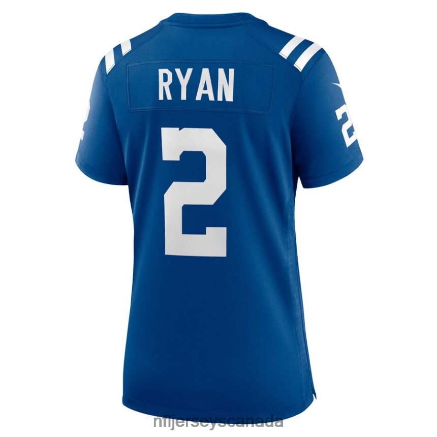 Women Indianapolis Colts Matt Ryan Nike Royal Game Jersey Clothing NFL TBXFR65958