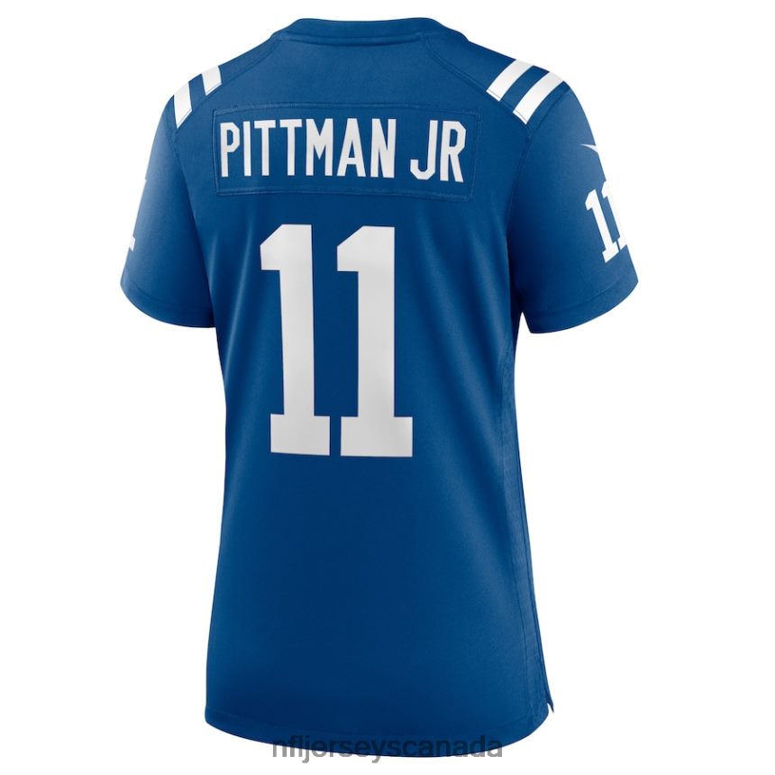 Women Indianapolis Colts Michael Pittman Jr Nike Royal Game Player Jersey Clothing NFL TBXFR62938