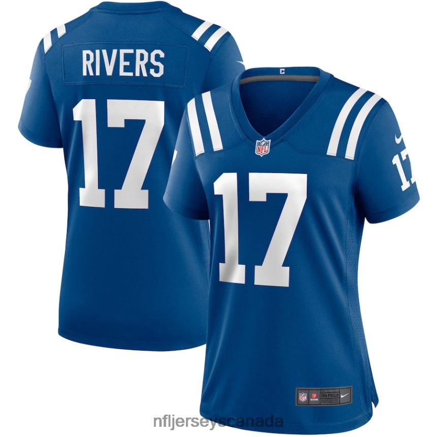 Women Indianapolis Colts Philip Rivers Nike Royal Player Game Jersey Clothing NFL TBXFR62491