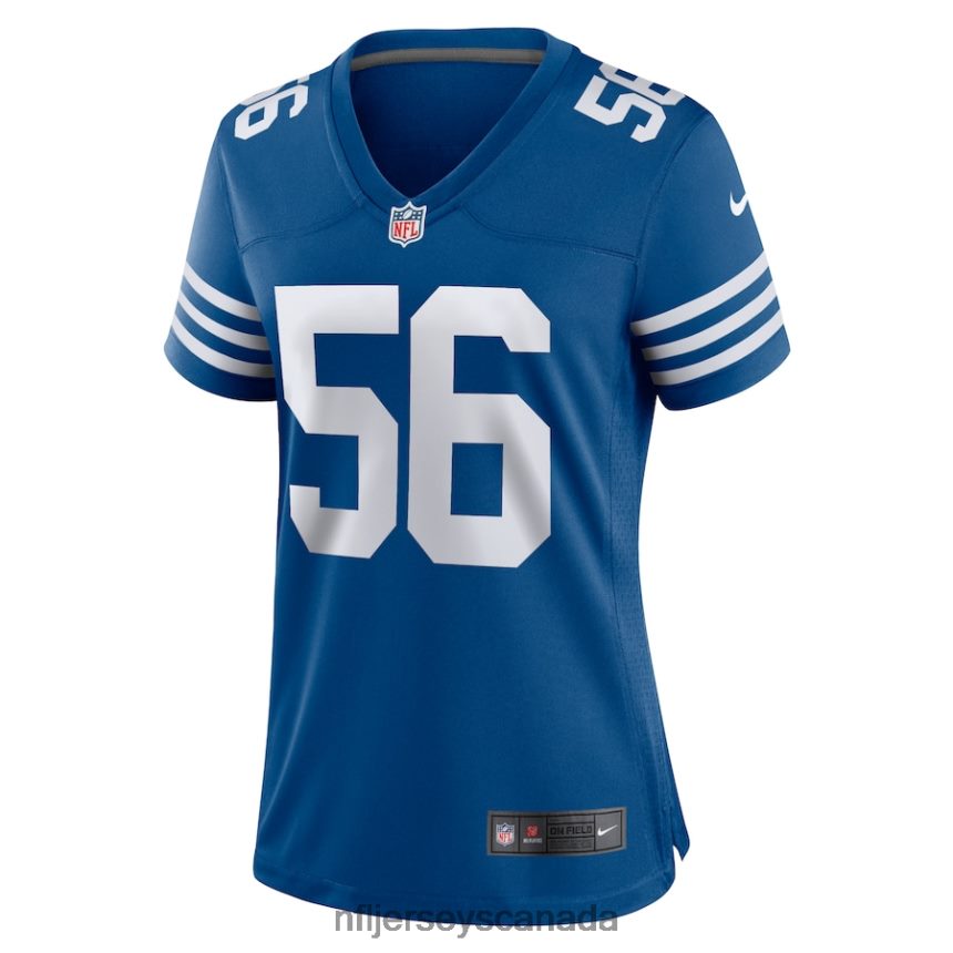 Women Indianapolis Colts Quenton Nelson Nike Royal Alternate Game Jersey Clothing NFL TBXFR64953