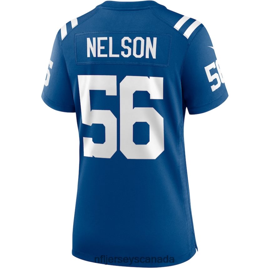 Women Indianapolis Colts Quenton Nelson Nike Royal Player Game Jersey Clothing NFL TBXFR63754