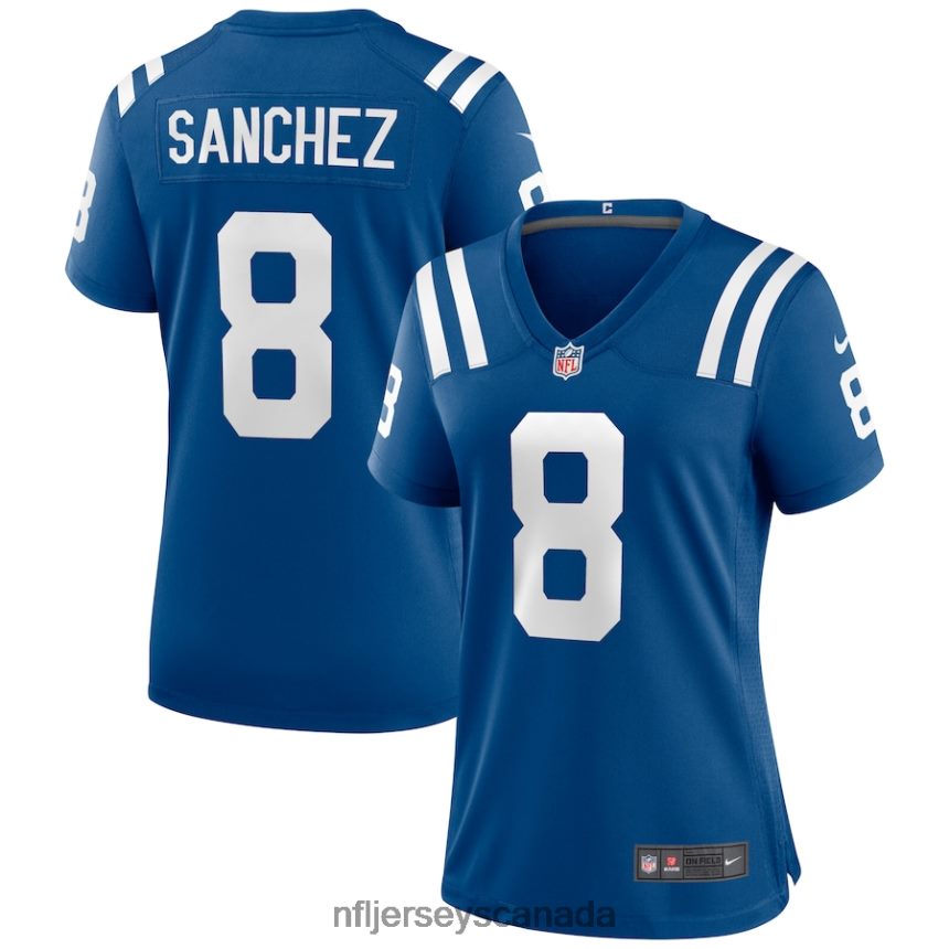 Women Indianapolis Colts Rigoberto Sanchez Nike Royal Game Jersey Clothing NFL TBXFR65016