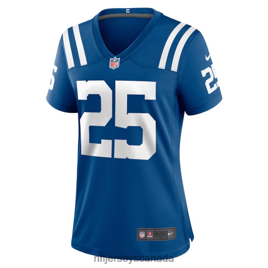 Women Indianapolis Colts Rodney Thomas II Nike Royal Game Player Jersey Clothing NFL TBXFR66590