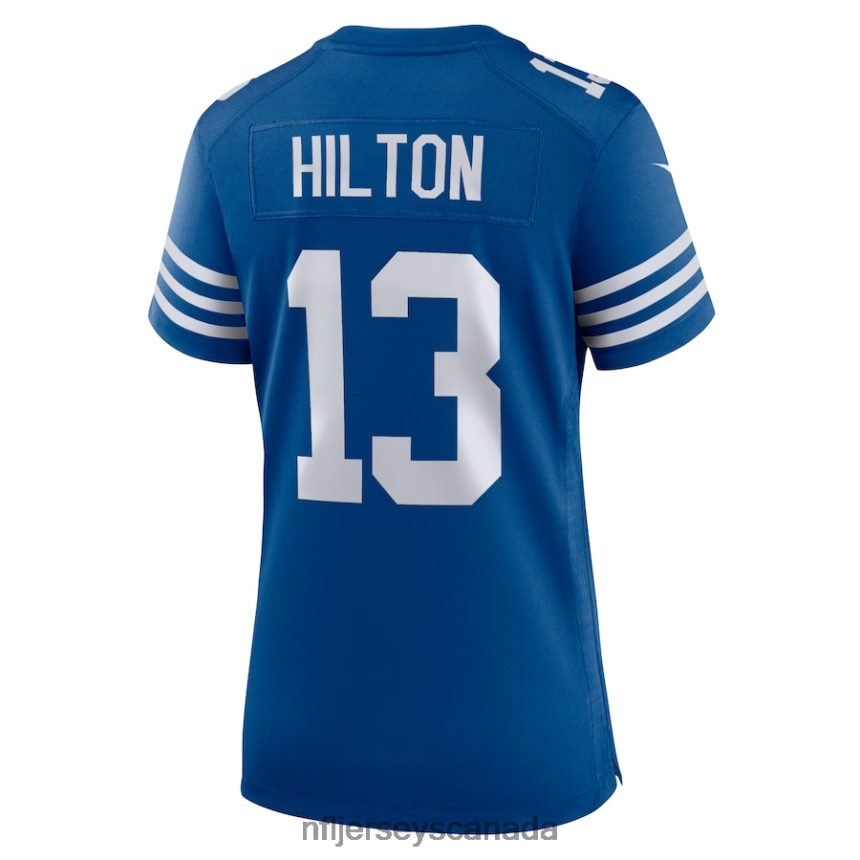 Women Indianapolis Colts TY Hilton Nike Royal Alternate Game Jersey Clothing NFL TBXFR63630