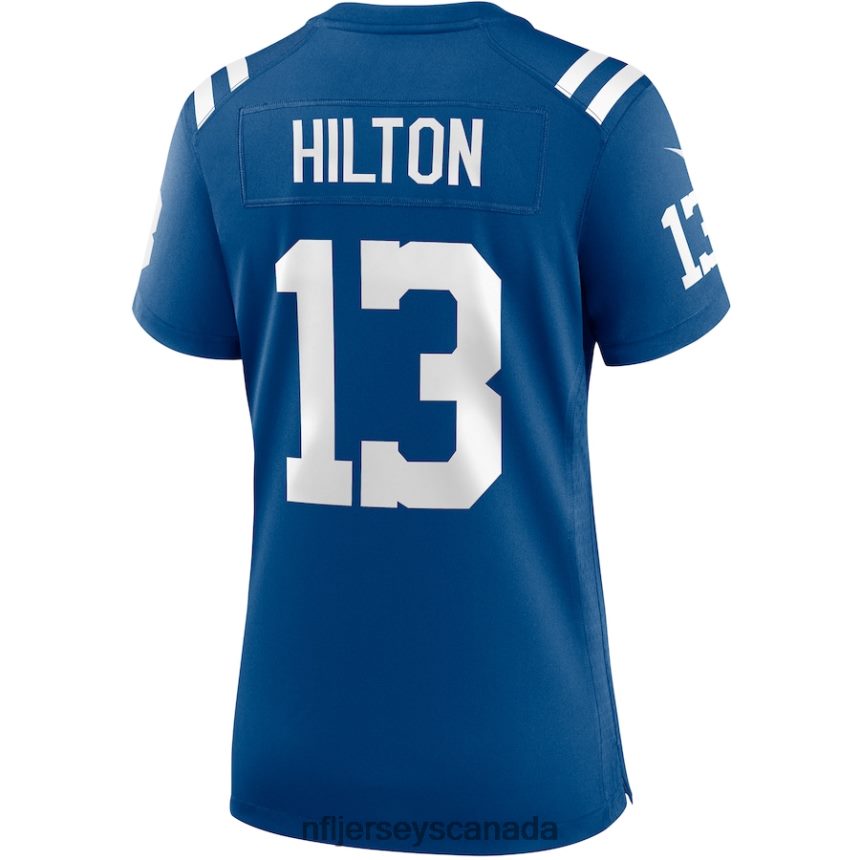 Women Indianapolis Colts TY Hilton Nike Royal Player Game Jersey Clothing NFL TBXFR65085